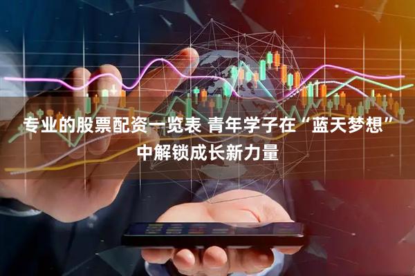 专业的股票配资一览表 青年学子在“蓝天梦想”中解锁成长新力量
